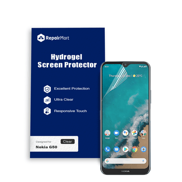 Nokia G50 5G Compatible Premium Hydrogel Screen Protector With Full Coverage Ultra HD